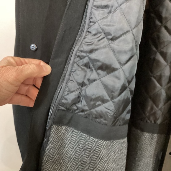 NWT $280 Jean-Paul Germain Black Heavy Work Coat Lined Water Repellent Sz 3XL - Picture 7 of 16